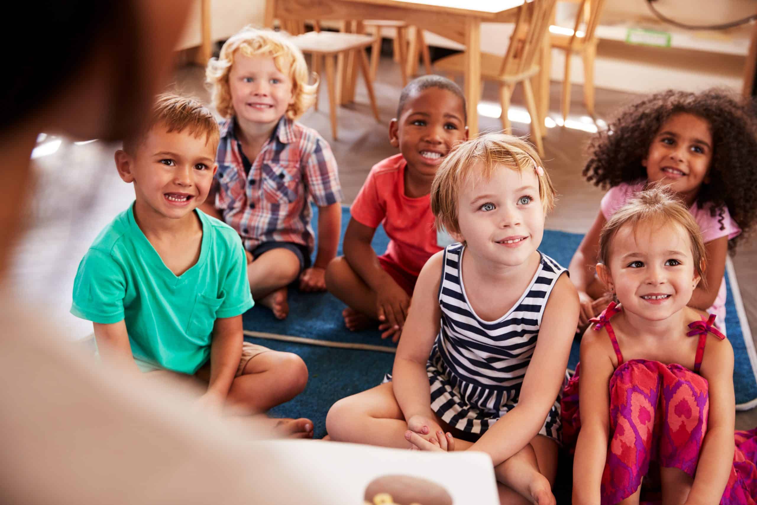 Story time at English Summer Camp Madrid